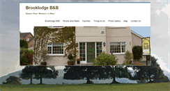 Desktop Screenshot of brooklodgebandb.com